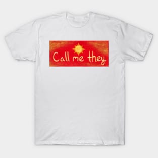 Call me they (Summer) T-Shirt